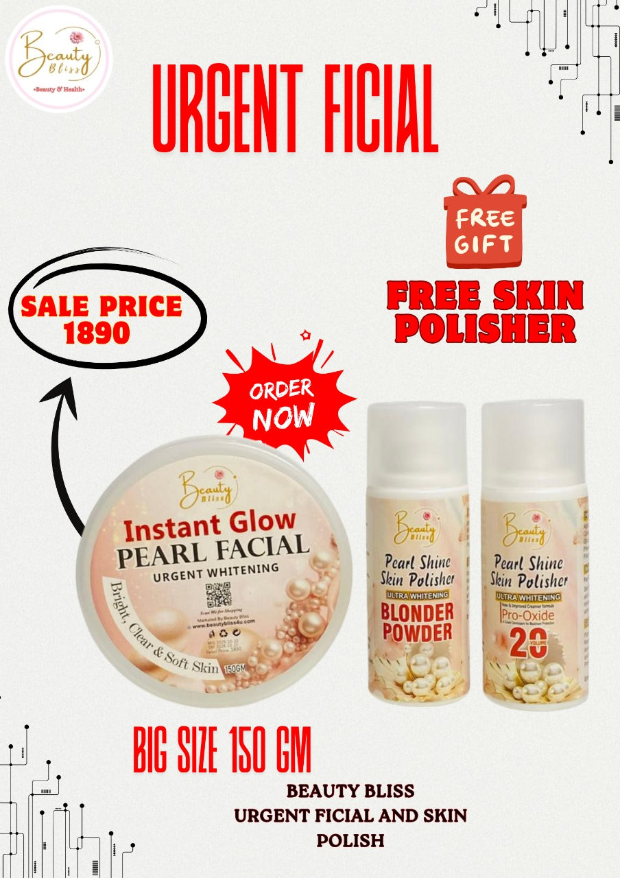 Pearl Facial Clear & Glow With Free Skin Polisher